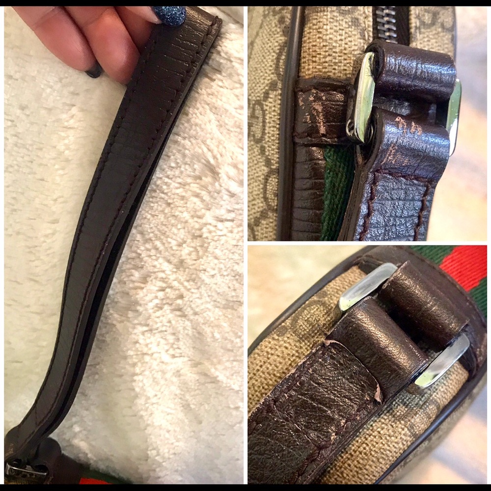 👑✅PRICE FIRM✅ AUTHENTIC Gucci Web Clutch - Picture 8 of 17